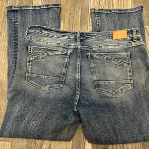 BKE Payton Mid-Rise Bootcut Jeans Women's 36x31.5 Plus Stretch Denim